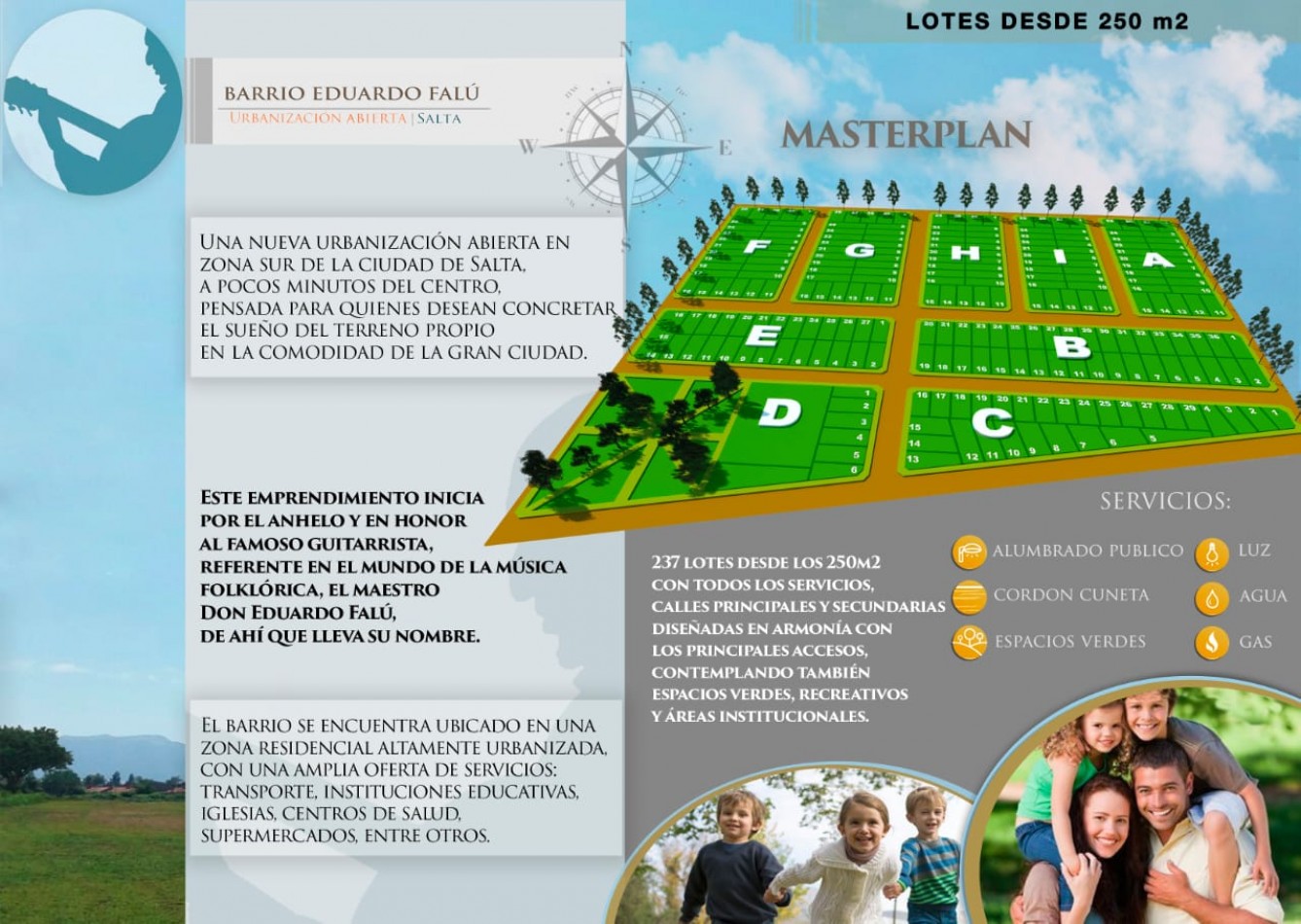 Terreno con Escrituras Loteo Eduardo Falu 