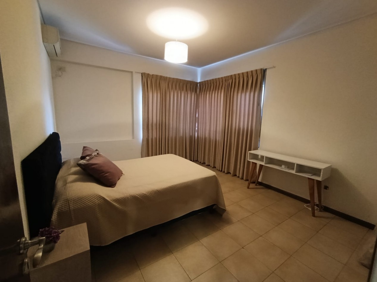 Departamento amoblado de categoria en Torre Santiago