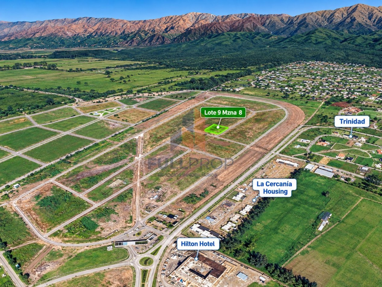 Terreno 800 m² en Las Chuñas - San Lorenzo Chico | Excelente Ubicacion